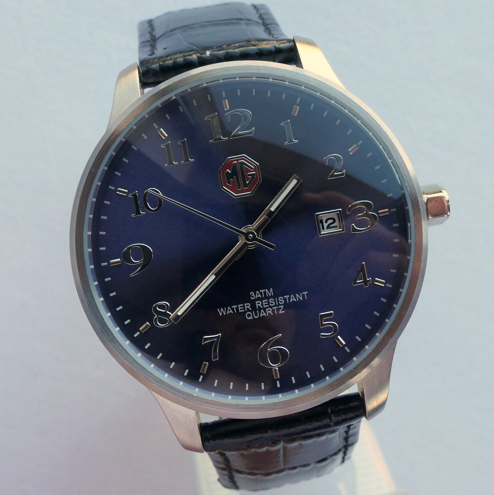 MG Morris Garages BMC MGA MGB Classic Aviator Driver Sport Car Accessory Watch