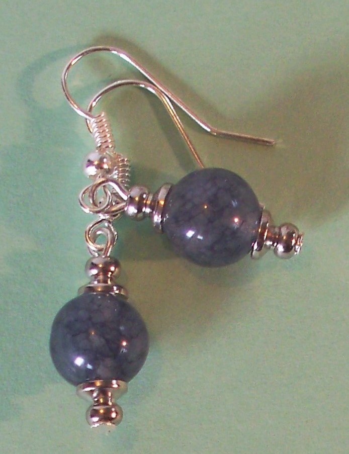 GEMSTONE drops fish hook earrings handcrafted YOU CHOOSE