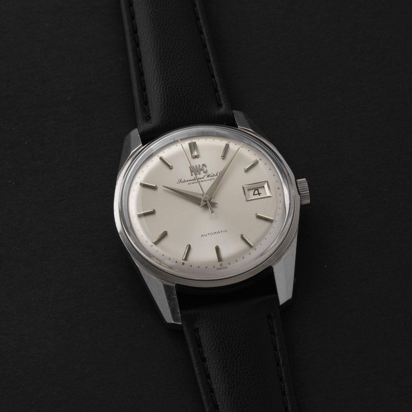 IWC Big-Case Watch Cal.8541B 1968 Stainless Steel From Japan