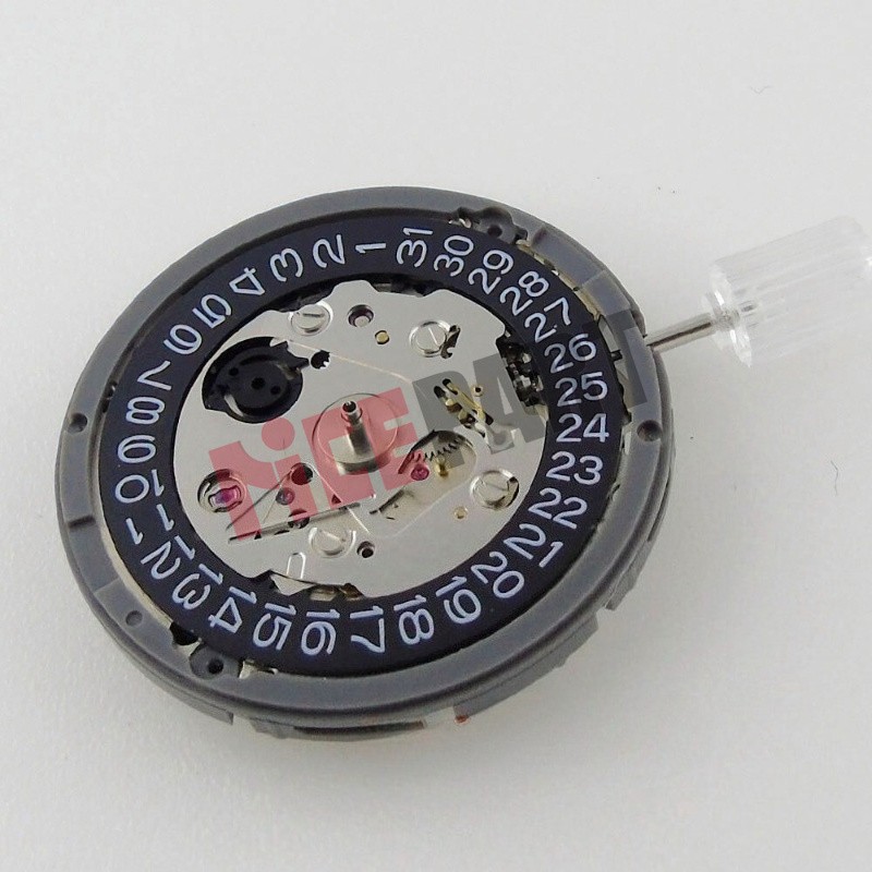 New Japan NH35A Automatic Watch Movement SII or TMI black date window 24 jewels