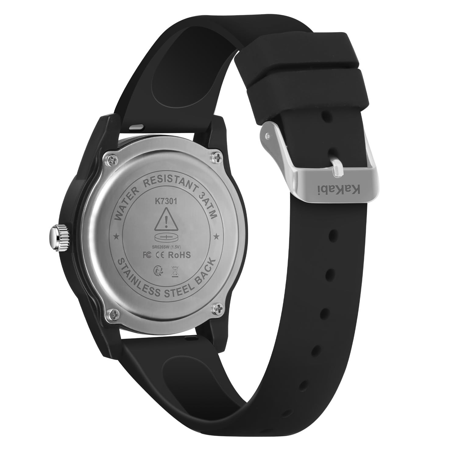 Kakabi Men’s Easy to Read Watch, Unisex Military Sport Analog Quartz Casual W…