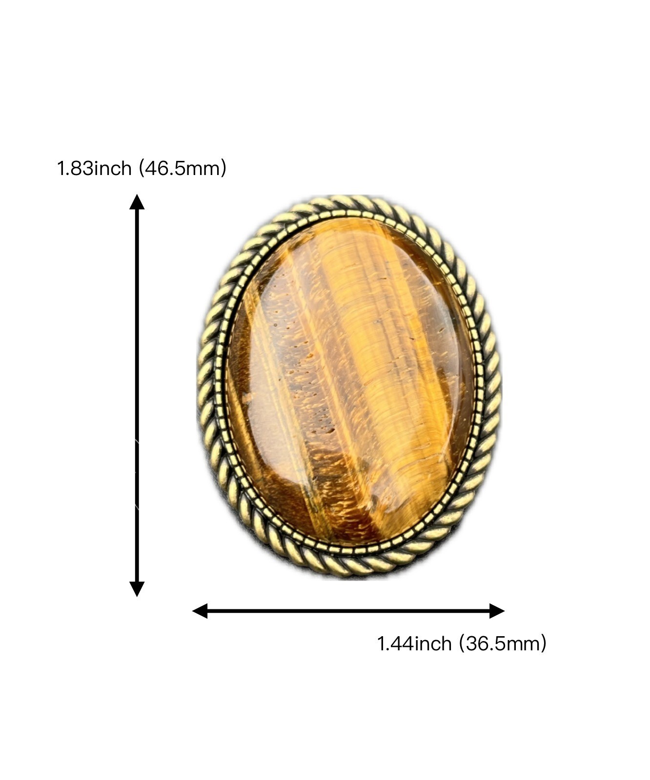 Natural Tiger’s Eye Stone Bolo Tie Western Cowboy Alloy PU Rope Wedding Necklace