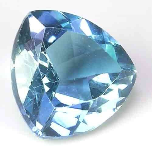 SPLENDID NATURAL BRAZILIAN VIVID LONDON BLUE TOPAZ GEM 2.9 CT – TRILLION CUT