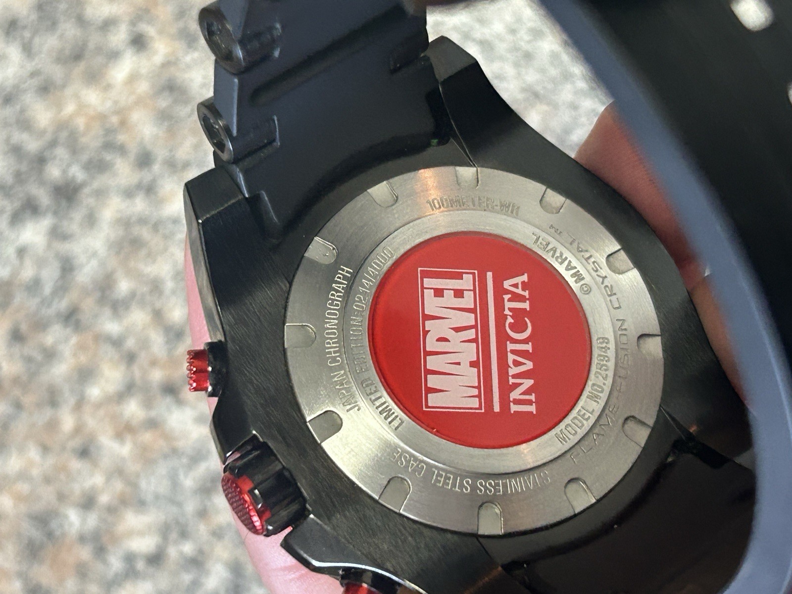 Invicta Marvel Black Widow Limited Edition Watch #214/ 4000 26949