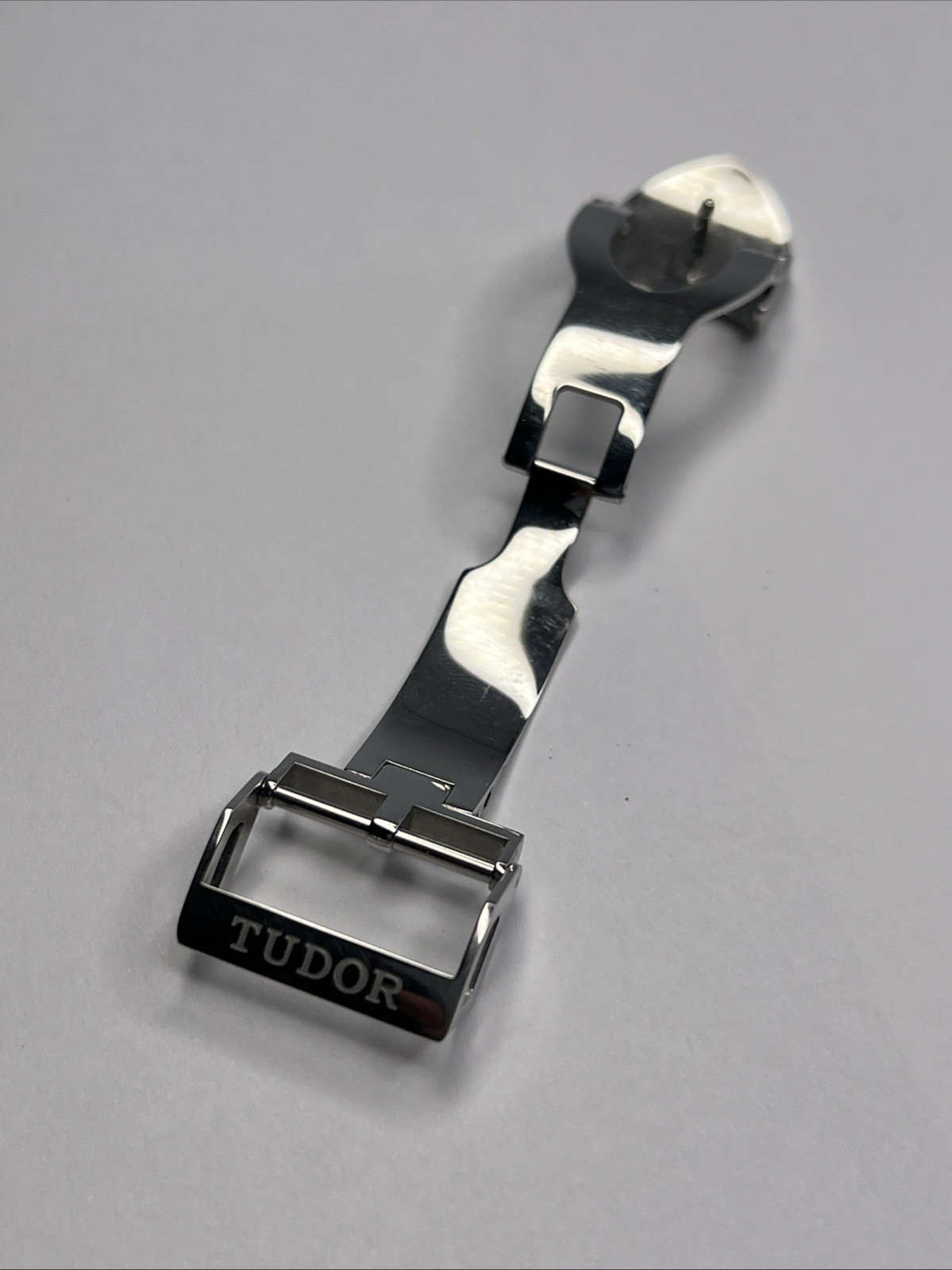 Tudor 18mm Satin Brushed & Polished Steel Deployant Deployment Clasp Genuine OEM