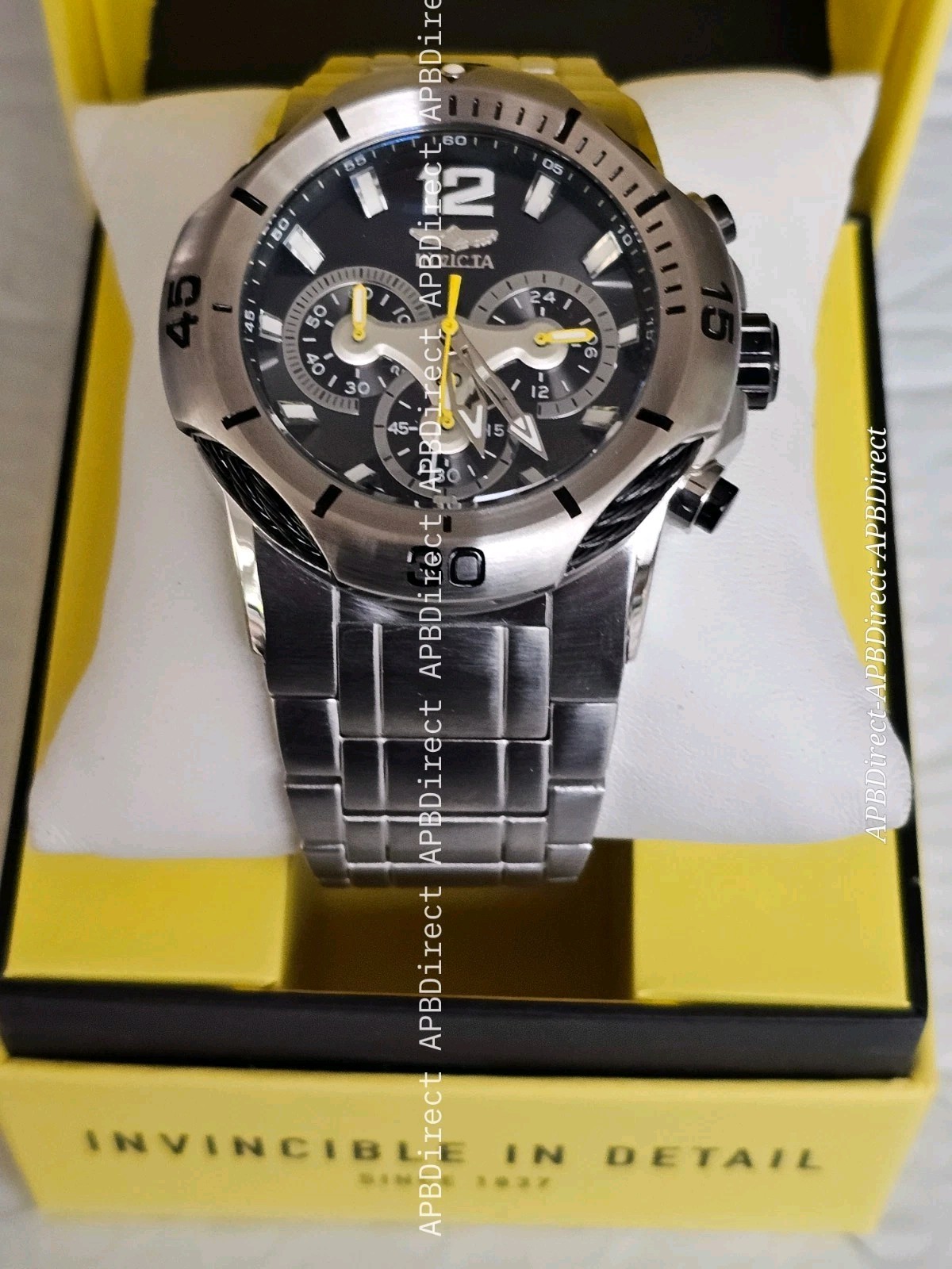 Invicta – BOLT – Chronograph – Lume Hands & Indices – Quartz – mens watch