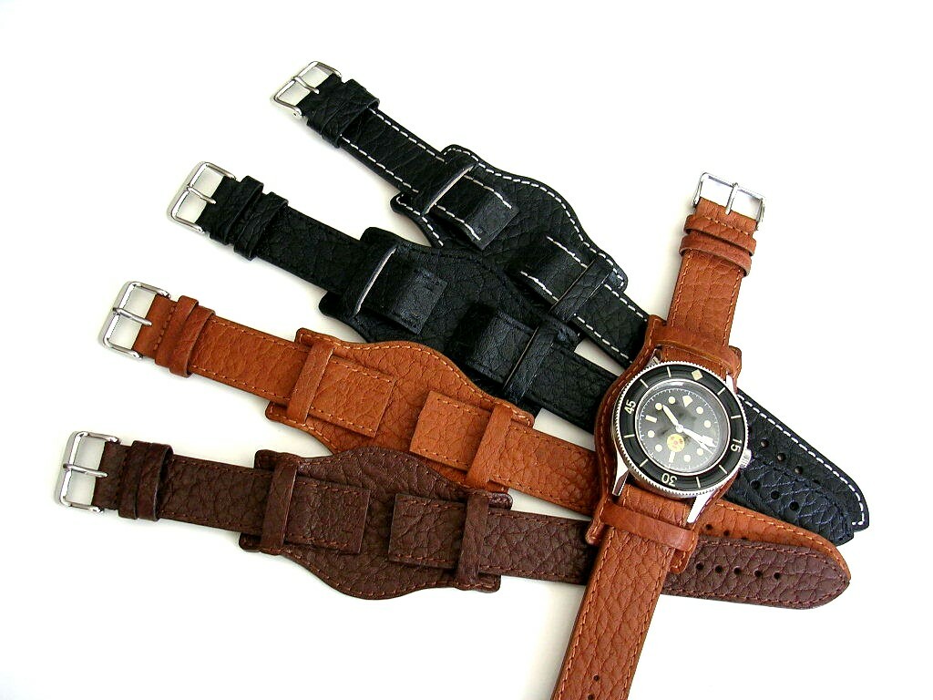 Buffalo Bund Open End Flieger German Pilot watch band Military strap IW SUISSE