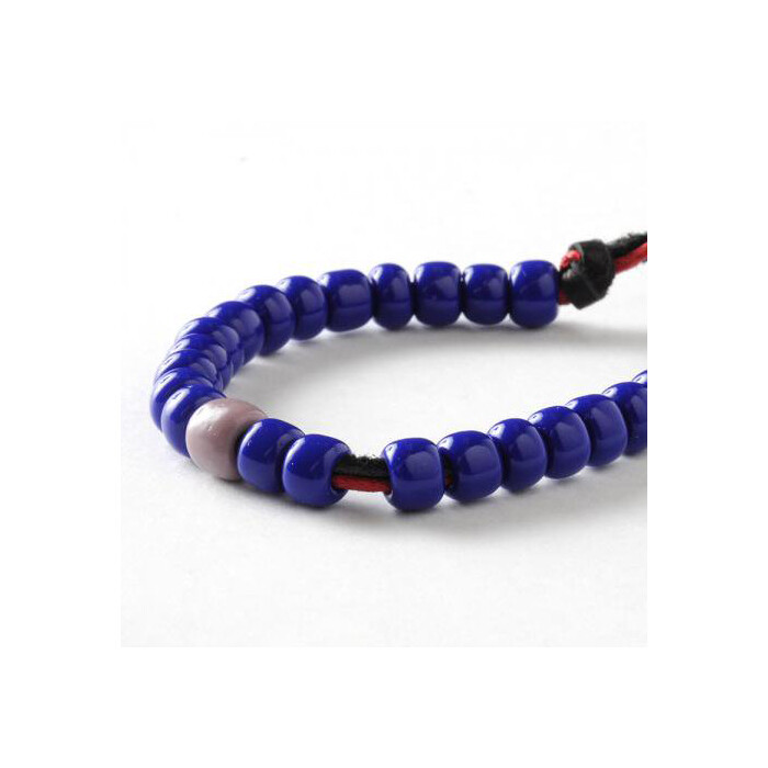 EVANGELION [VIVIFY x RADIO EVA] W Cord Beads Bracelet (NAGISA KAORU)