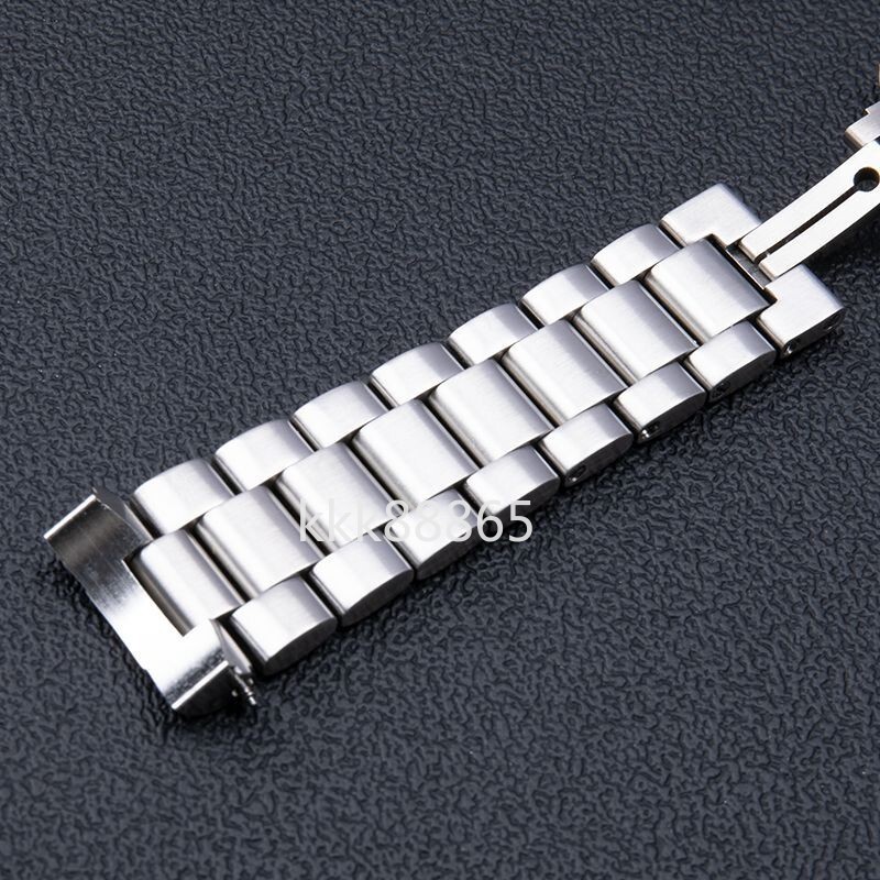 21mm 316L Steel Bracelet with Push Clasp Fits Omega Planet Ocean 600M 43.5mm