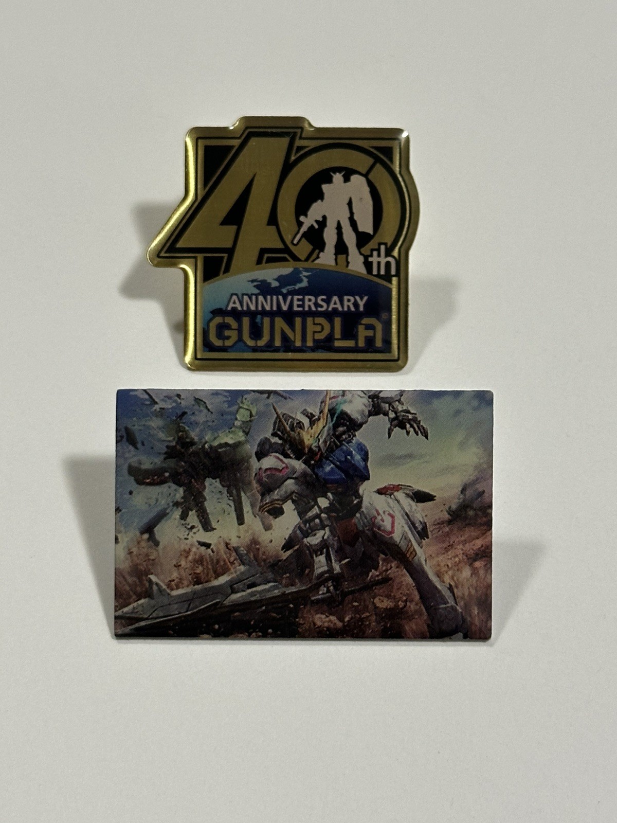 Bandai GUNDAM GUNPLA 40th Anniversary Pin SDCC 2021 Exclusive SOTSU SUNRISE