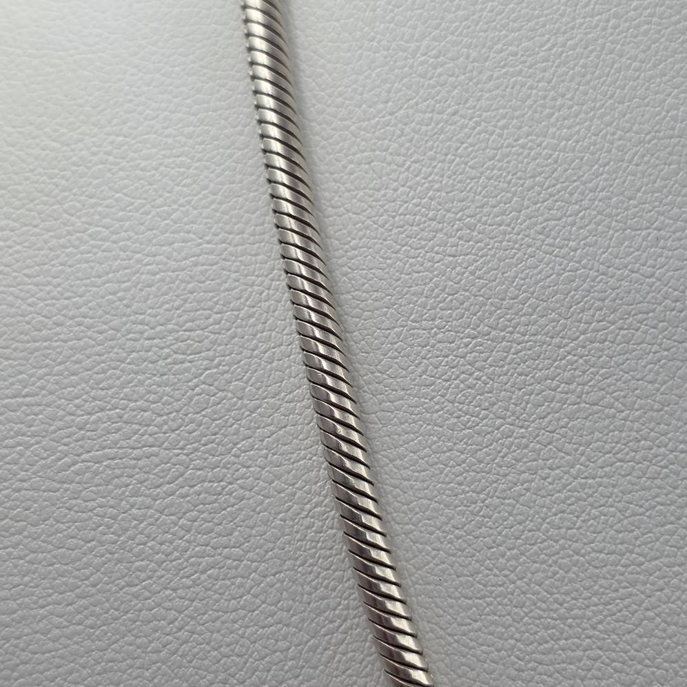 20″ Pandora Moments 925 ALE Silver Snake Chain Charm Necklace 590742HV-50