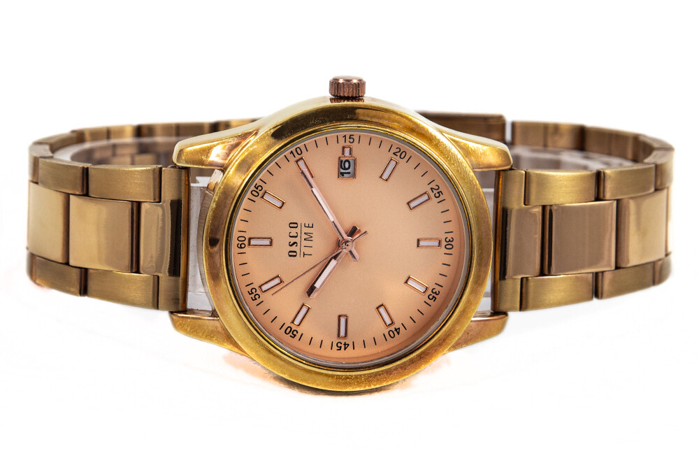 OSCO Women’s Watch Rose Gold Classic Elegant Stock 36mm
