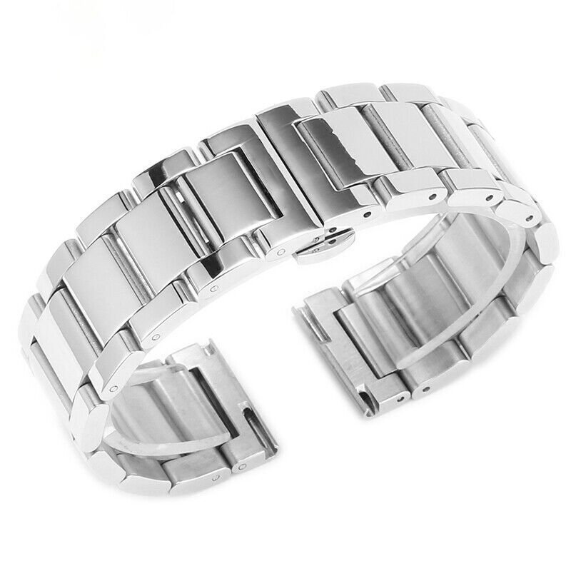 16 18 20 21 22 23 24 26mm Metal Bracelet Stainless Steel Watch Band Strap