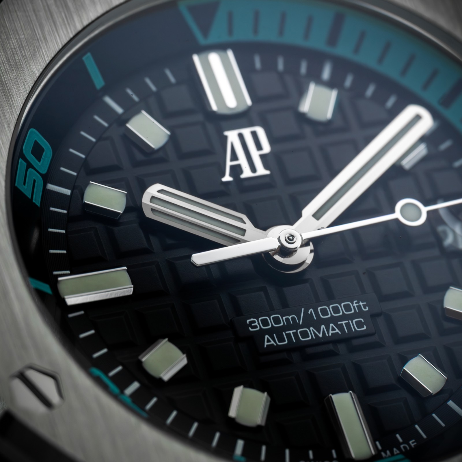 Audemars Piguet Royal Oak Offshore Diver Turquoise 42mm 15720ST.OO.A355CA.01