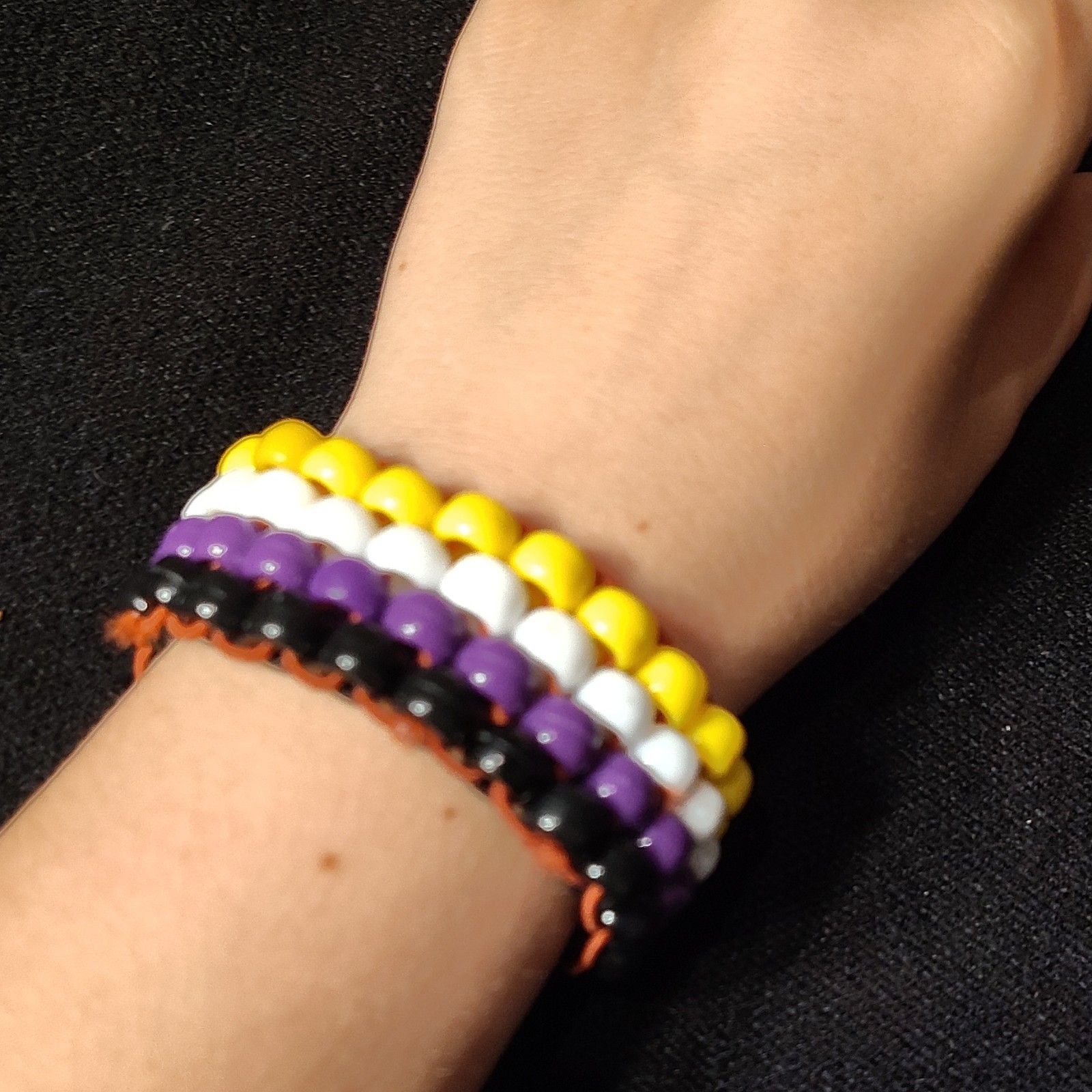 Kandi Pioty Cuff. Any Color/pattern.pride And All. Just Email Me I Got You