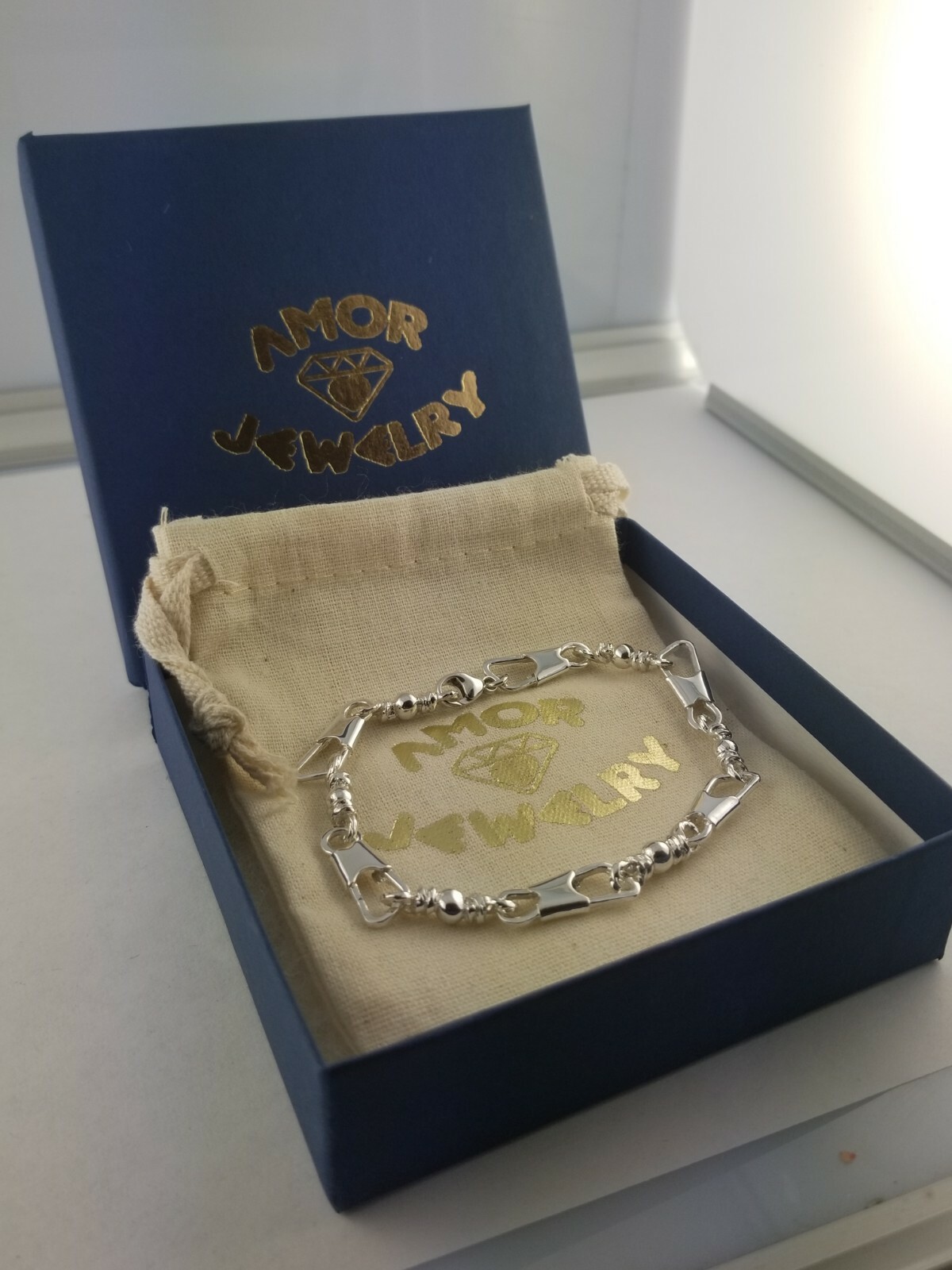 ACTS Bracelet Sterling Silver Fishers Of Men Bracelet/Walk to Emmaus. Beautiful!