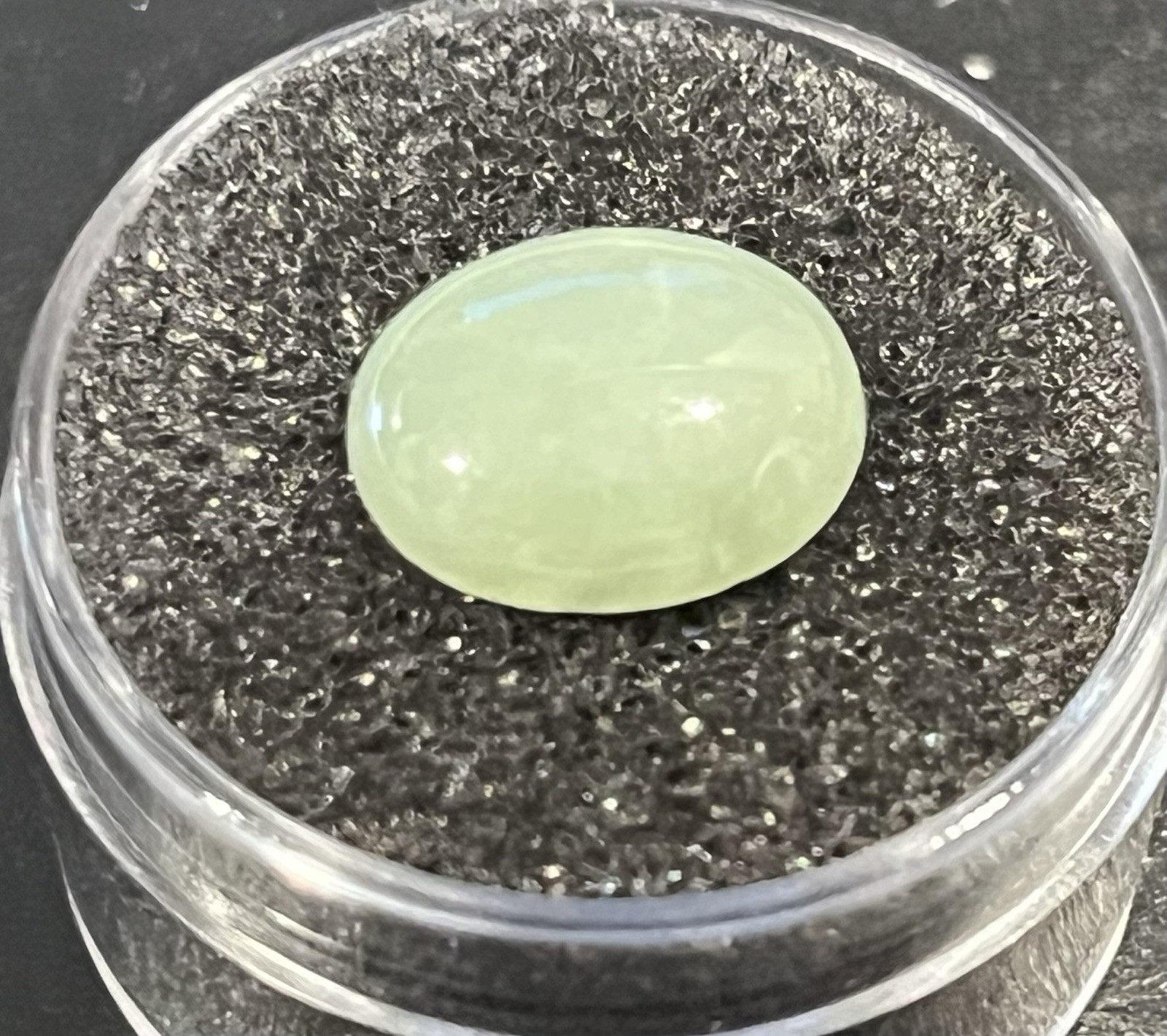 Green Malay Green Jade Quartz Pair Oval Cabochon All Natural No Heat/Treatment