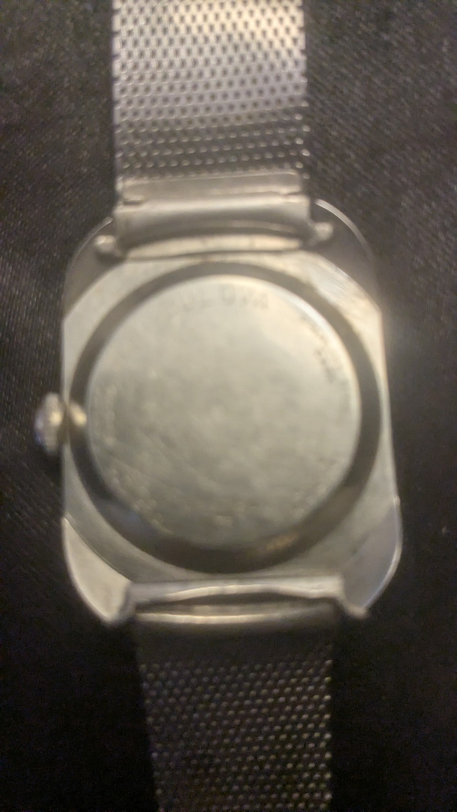BULOVA M5 30 JEWELS MEN’S STAINLESS STEEL SELF WINDING WRISTWATCH WITH BAND 1965