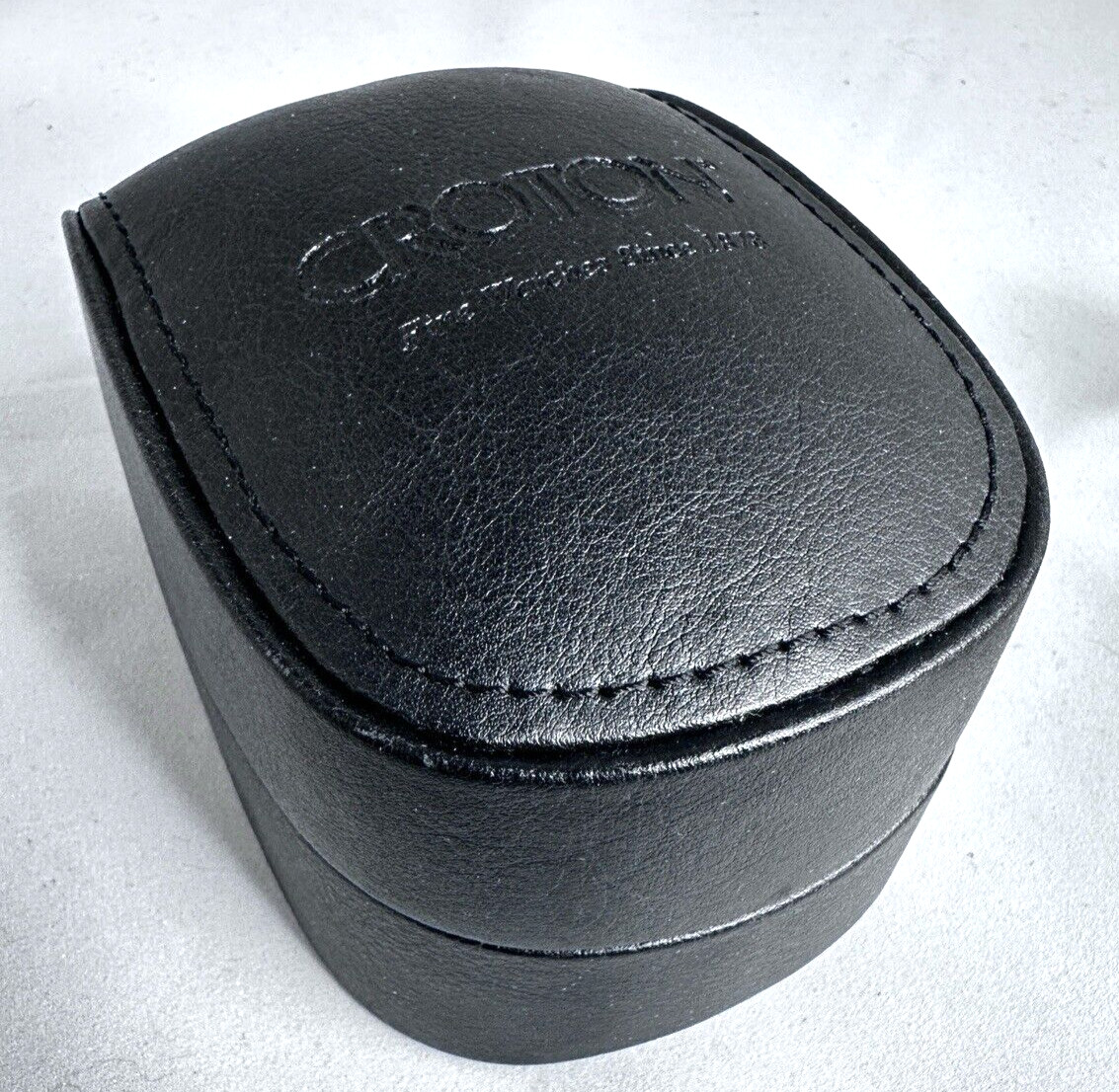 Men’s Croton Wristwatch Limited Edition 0141/1000 Leather Band with Box