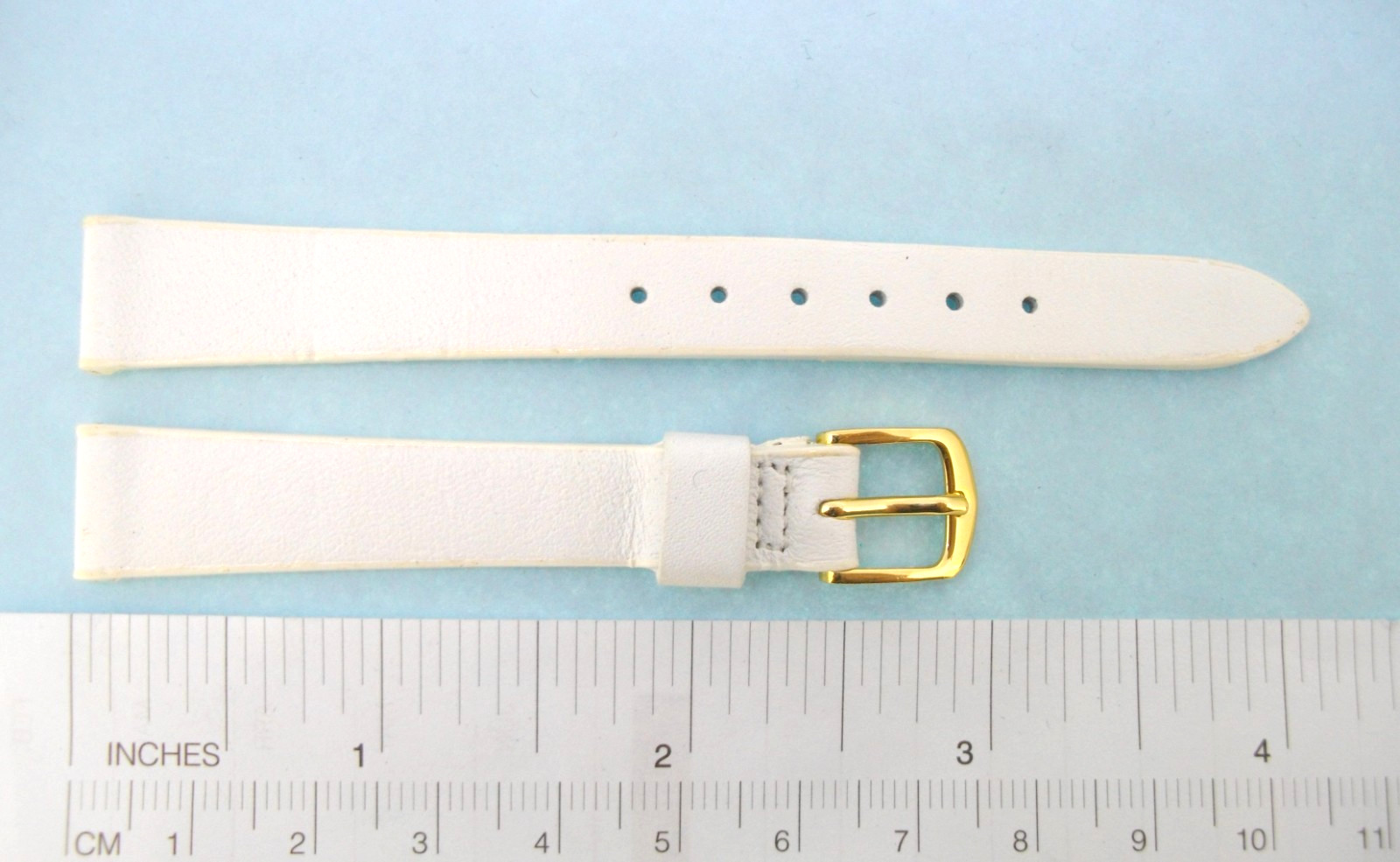 Watchband Stylecraft 12 mm SELECTED CALF SKIN Short Regular leather watch strap