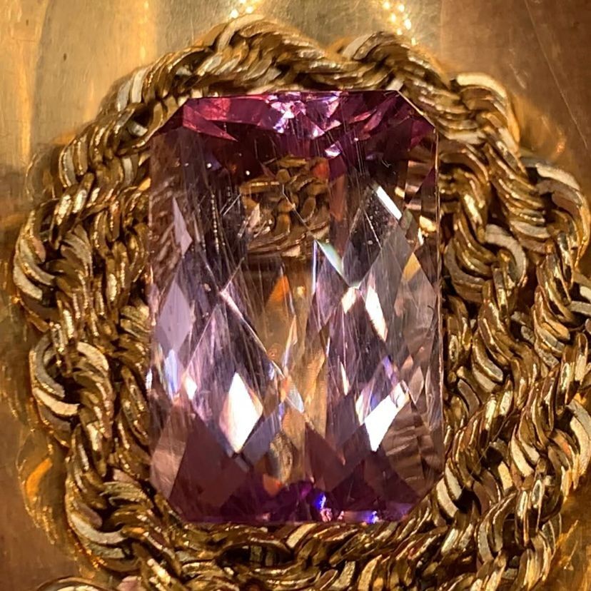 12.30Ct Natural Pink Kunzite