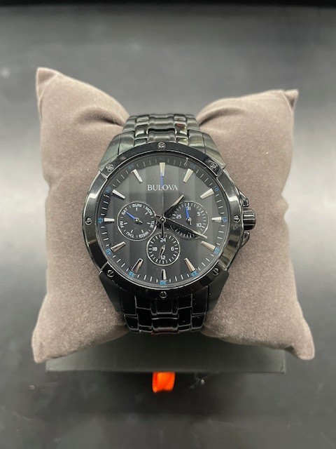 Bulova 98C121 Multifunction Classic Men’s Watch – Black