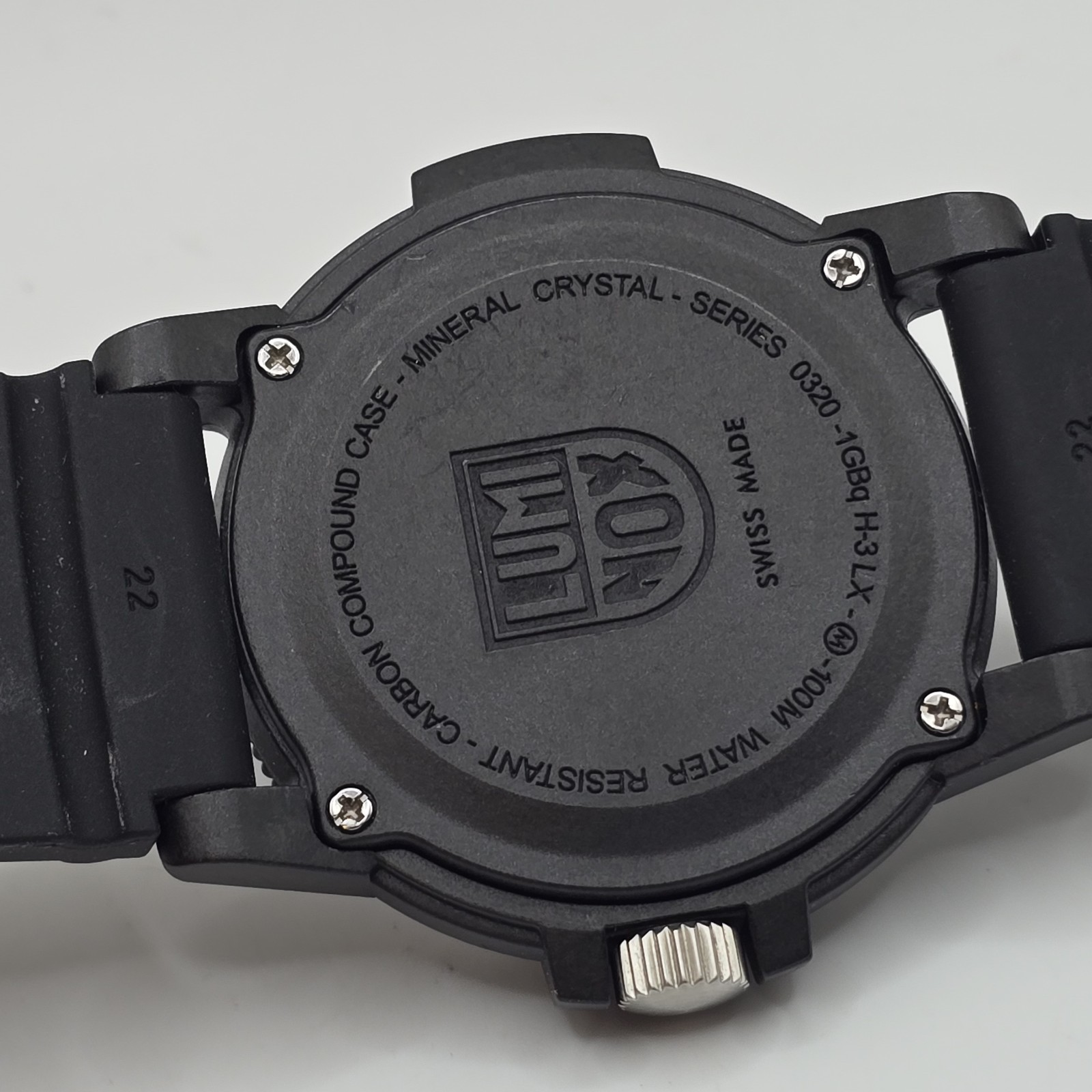 Luminox Leatherback Sea Turtle Quartz Watch 44mm Blue Black