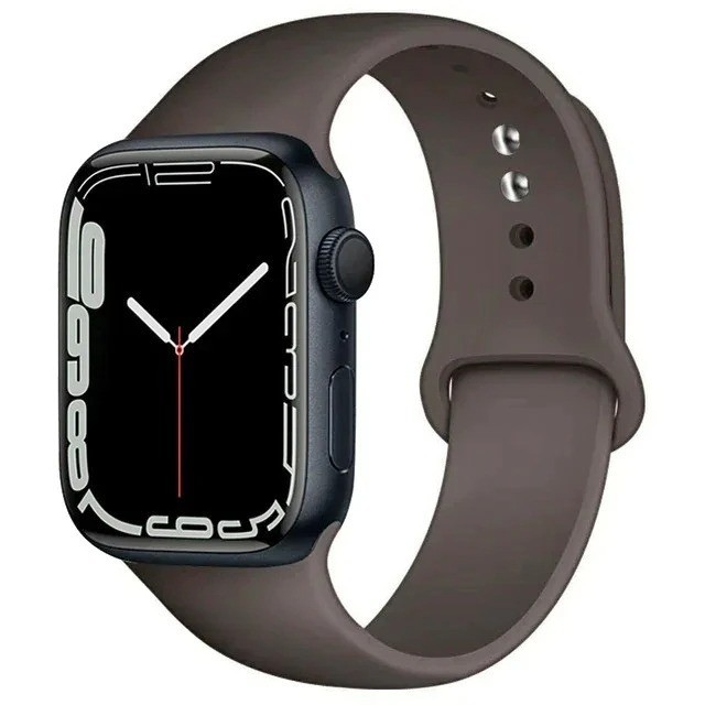 Silicone Narrow Sport Band for Apple Watch Series 11, 10, 9, 8, 7, 6, 5 SE