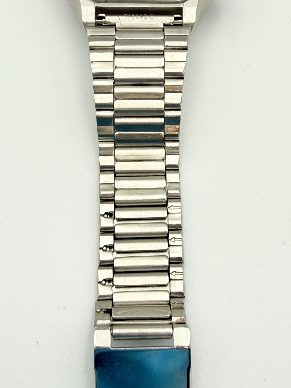 SEIKO A860-4001 41mm Talking Voice Hard Rex Silver Quartz Mens Watch – Rank C