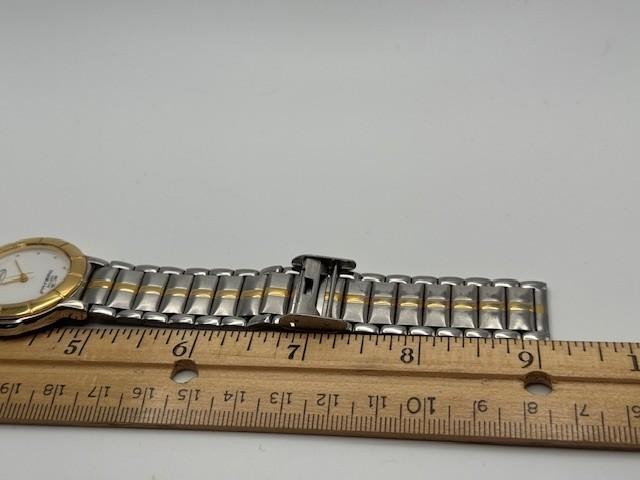 Ladies Nero Pa-Nero Milano Two Tone Quartz Watch New Battery