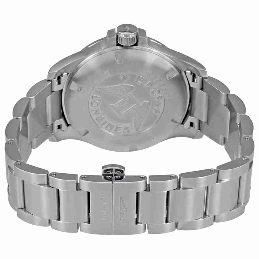 Longines Conquest V.H.P. Perpetual Black Dial Men’s Watch L3.716.4.56.6