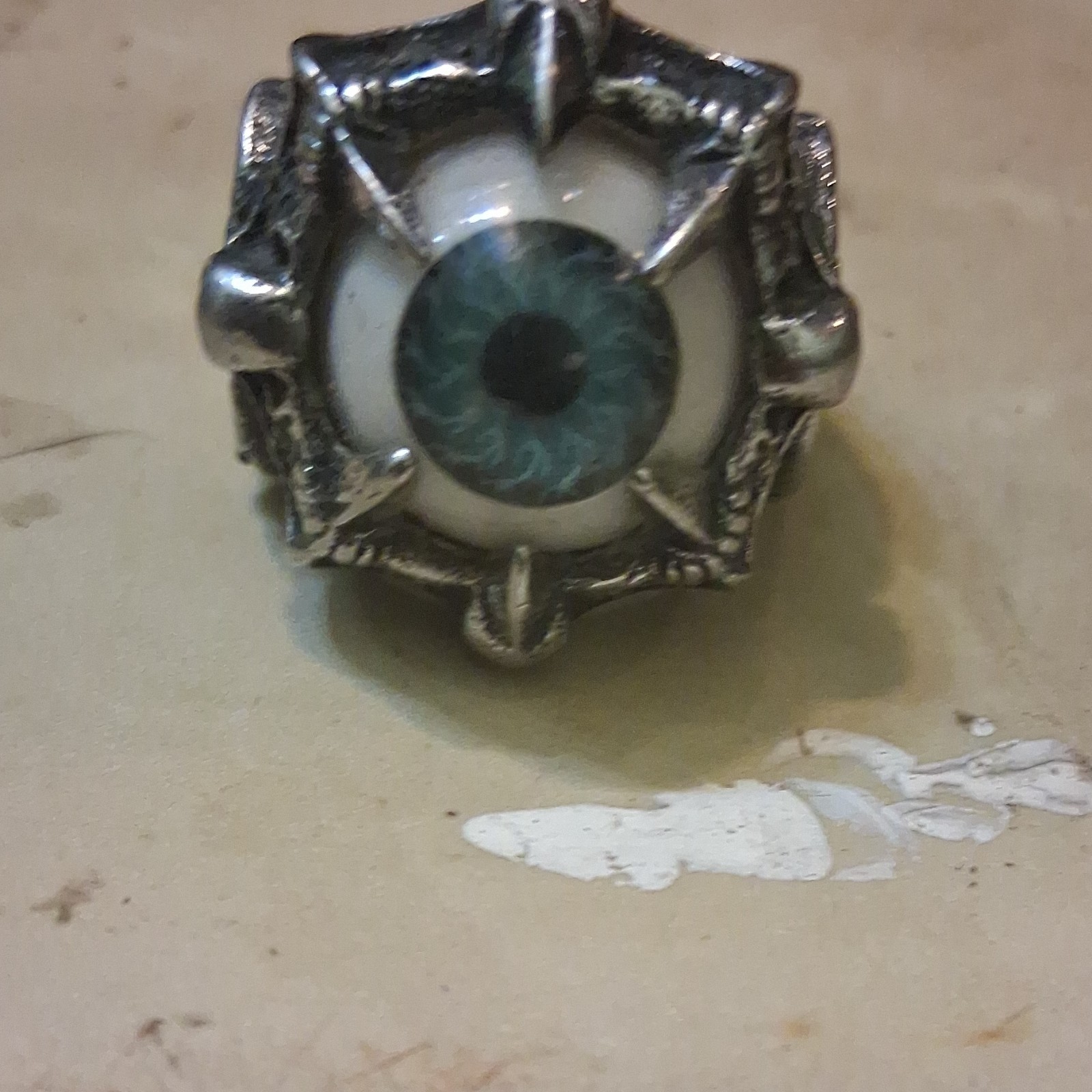 Random blue eye ring given by katty Perry five years ago.