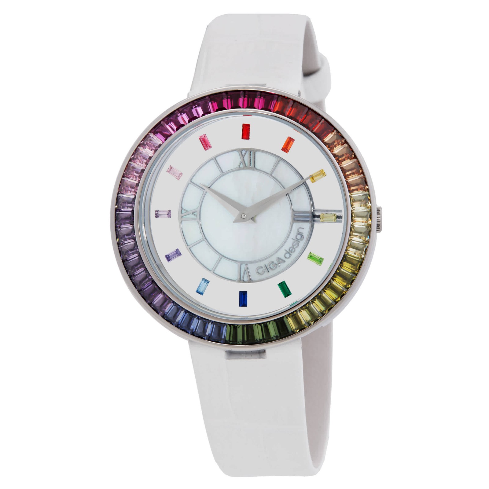 Ciga Design D022-SIRB-1WH Sparkle White Dial 33.90 mm Women’s Watch New