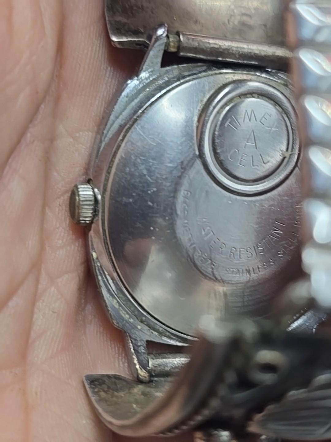 Timex Dynabeat Electric Men’s Watch With Navajo Sterling And Turquoise Band