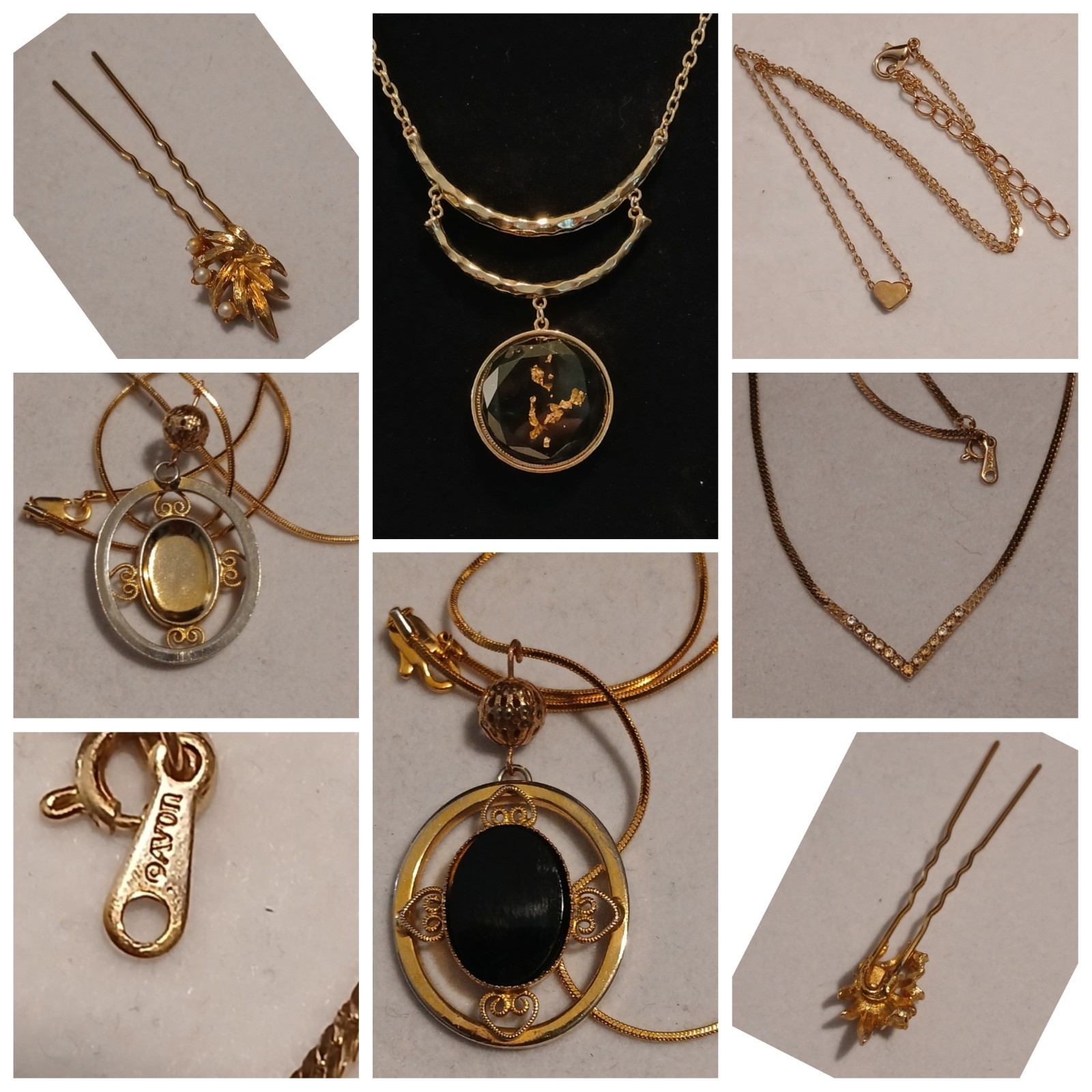 Mixed Vanity & Accessories Jewelry Lot (Includes Jewelry Box) More than 50 Pcs