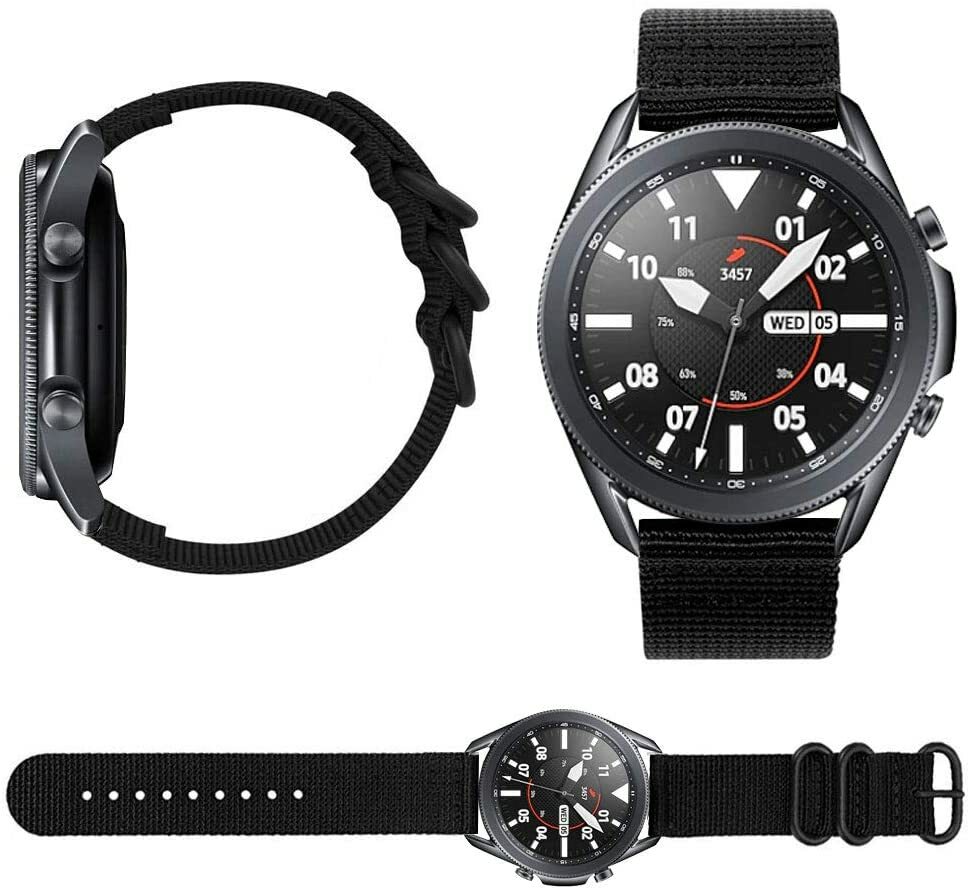 22mm Quick Release Nylon Strap For Amazfit GTR 4 3 3 Pro 2 2e Watch