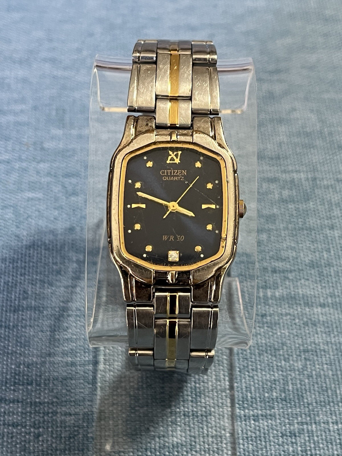 Vintage 1992 Citizen Quartz Watch 1032 Sagittarius Zodiac Dress RUNS PERFECTLY