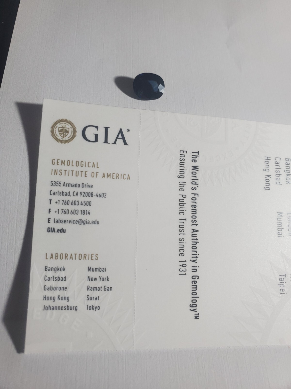 5.09ct GIA CERTIFIED CEYLON SAPPHIRE OVAL SHAPE LOOSE NATURAL 5 CARAT BLUE