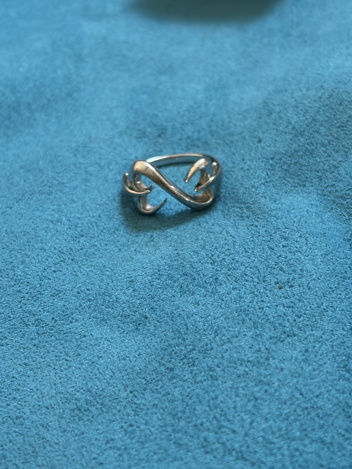 Jane Seymour JWBR Open Heart 925 Sterling Silver Ring Size 6