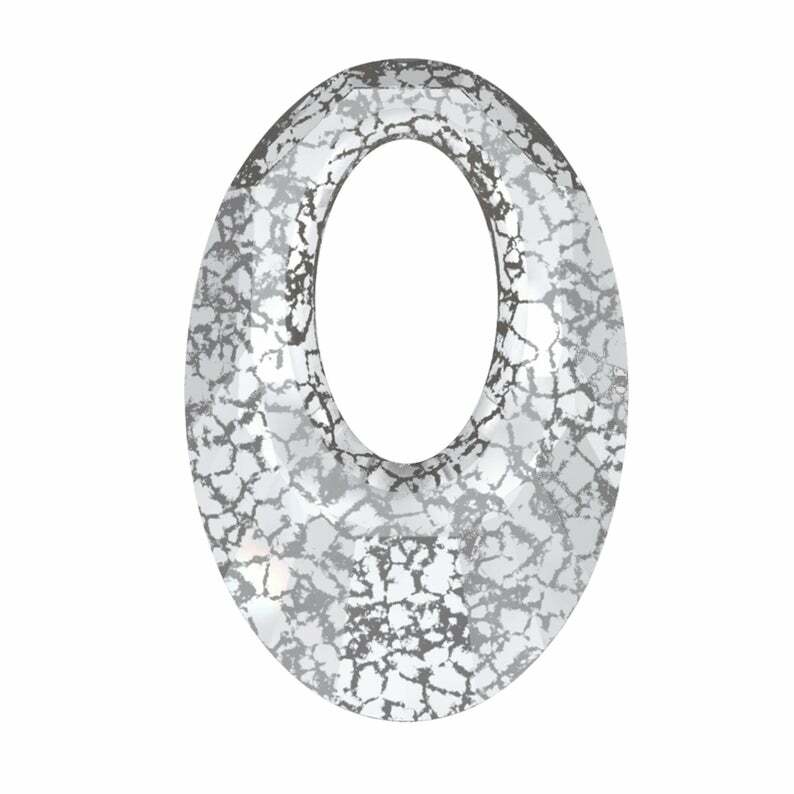 Helios pendant 6040 Swarovski crystal 40mm (10 Different Color Options)