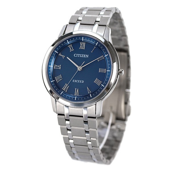 Citizen Exceed Eco Drive Year Difference 10 seconds Titanium Slim Solar AR4000 6