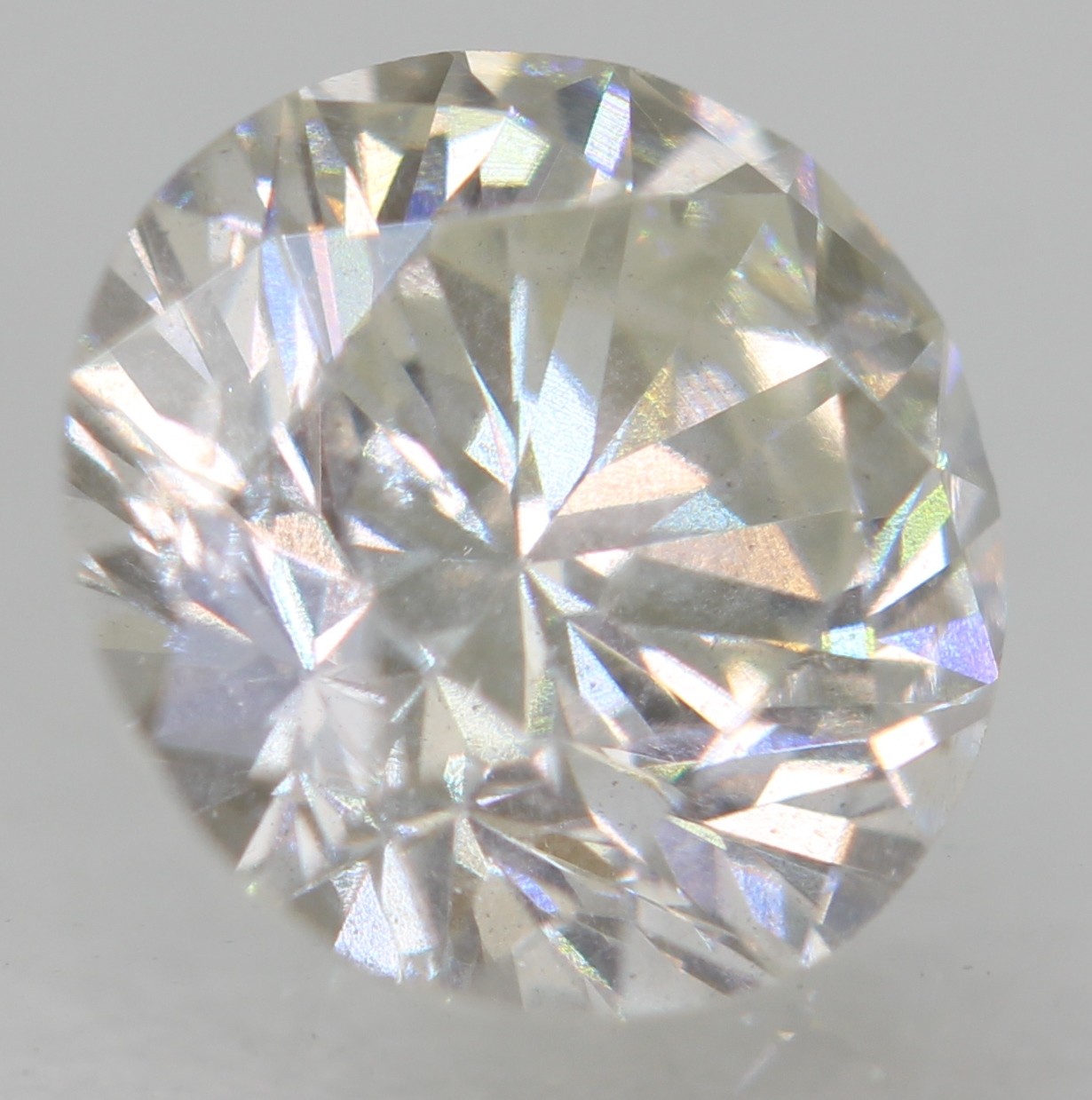 Certified 0.72 Carat F VS2 Round Brilliant Natural EARTH MINED Diamond 5.82mm