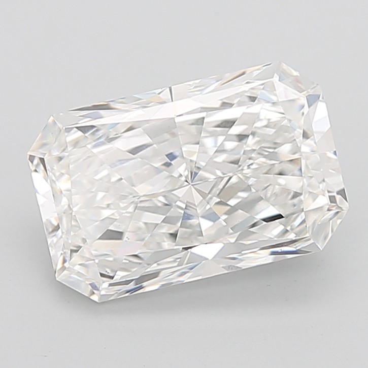 7.69 Cts RADIANT Cut IGI Certified Lab Grown CVD Diamond F Color VS1 Clarity