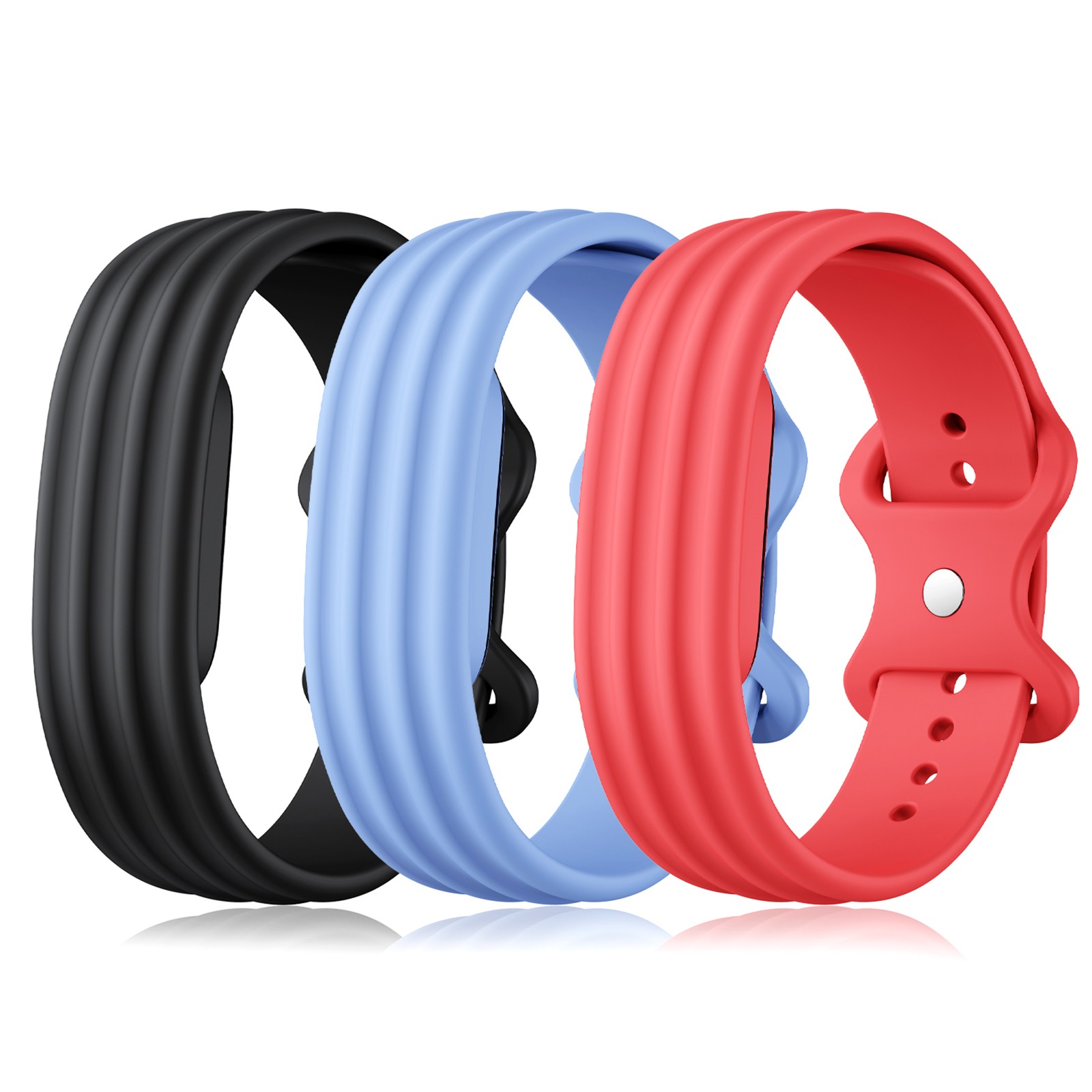 Silicone Sports Band Adjustable Loop Strap For Google Fitbit Air 2026 Bracelet