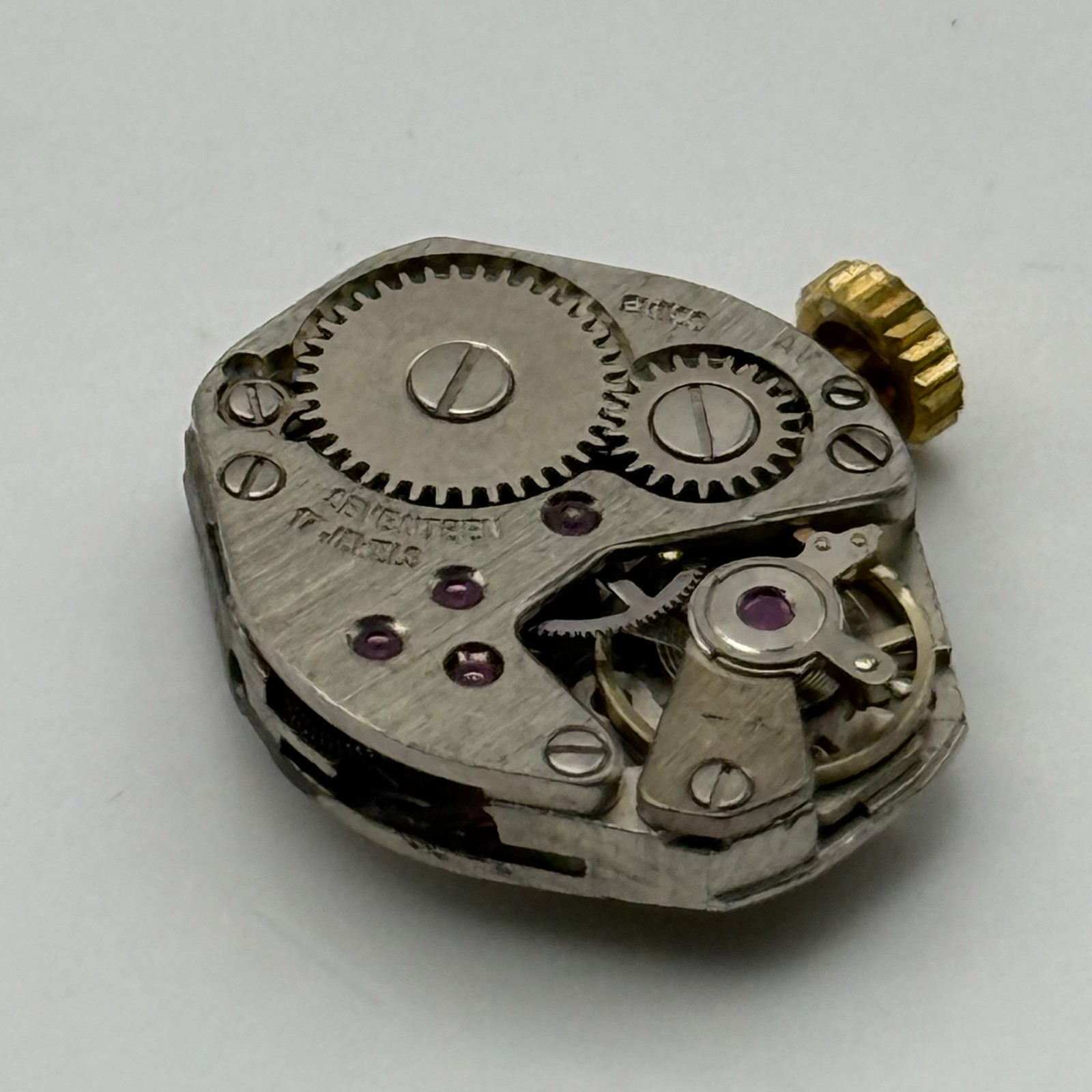FHF 69-21 Watch Movement Regency Swiss 17 Jewels Manual Wind Parts Repair 15.3mm