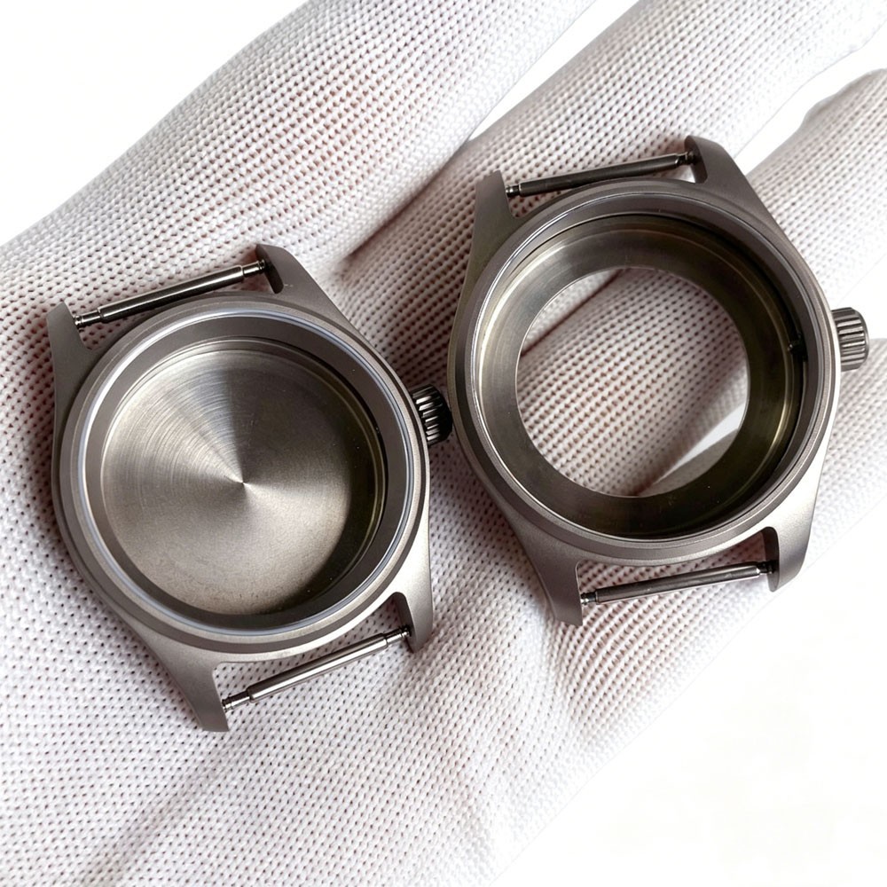 200M Dive Titanium 36mm 39mm Pilot Watch Case Sapphire Fit NH34 NH35 Miyota PT