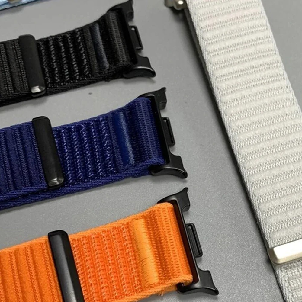 For Samsung Galaxy Watch 8 Classic/Watch 8 Soft Nylon Adjustable Strap Band