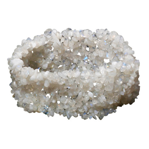 Choose Any Gemstone Multi Strand Chip Stretchable Bracelet Crystal Jewelry Gift
