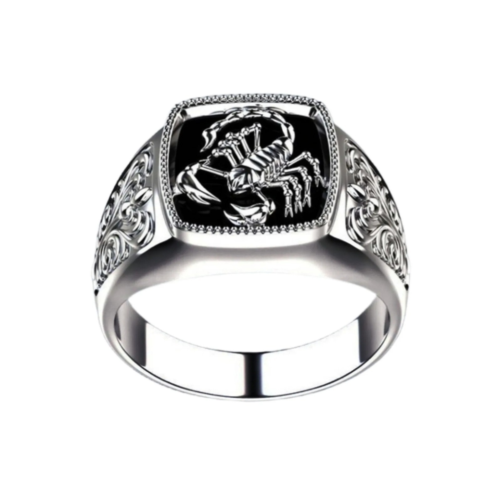 925 Sterling Silver Men’s Ring Wedding Band Luxury Anniversary Party Gift
