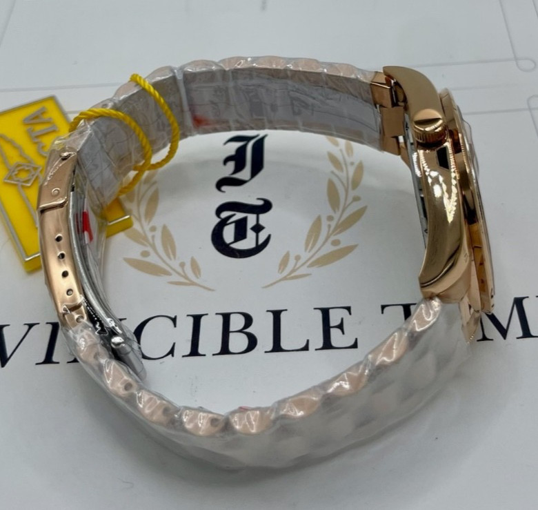 Invicta Elite Diamond 0.30 Carat Diamond Unisex Watch – 38mm, Rose Gold (48766)